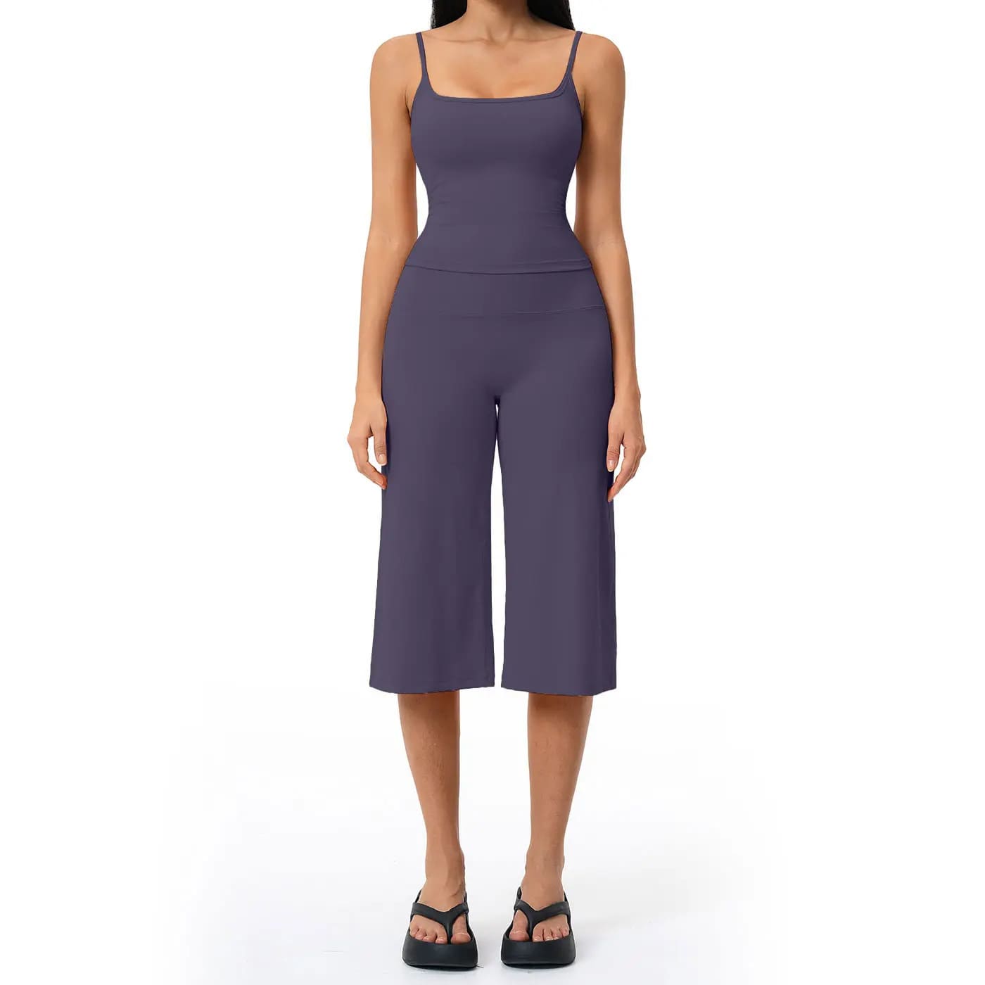 Camisole Top, High-Waisted Quick-Dry Casual Shorts, Running & Outdoor Yoga Outfit