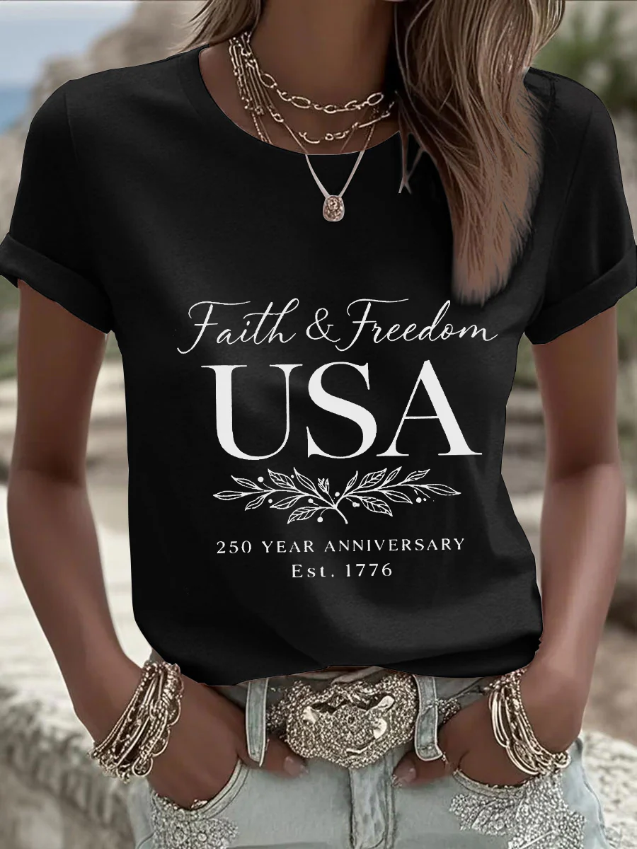 Women's 250th Anniversary Print T-Shirt