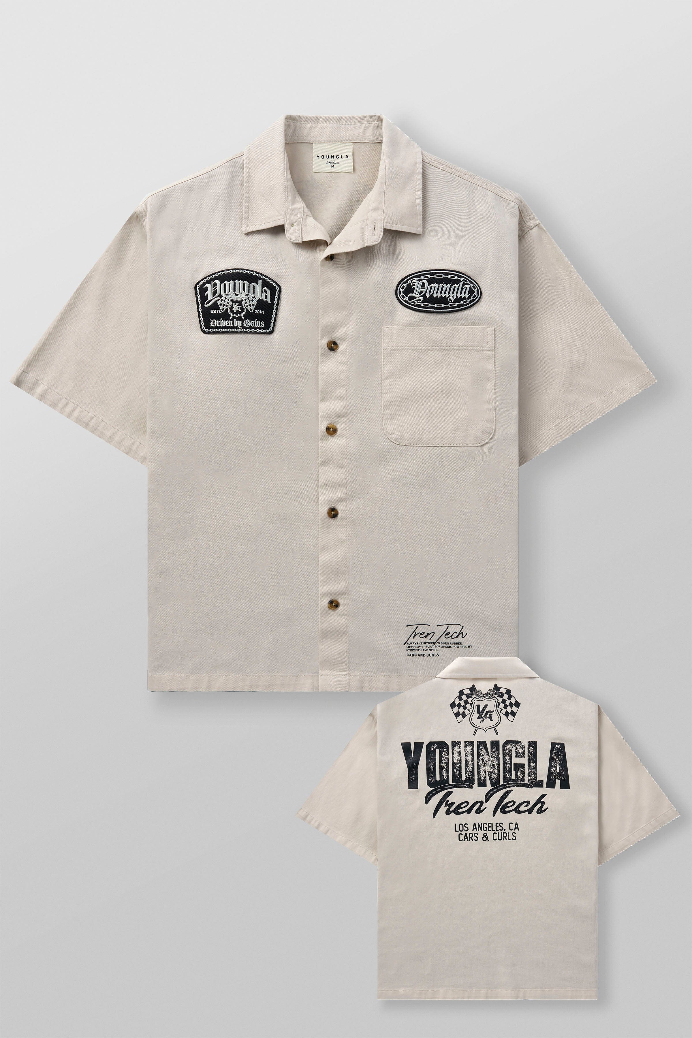 4179 - Cars & Curls - Mechanic Shirts