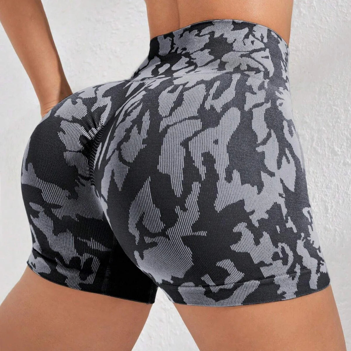 Tie-Dye Butt-Lifting Shorts