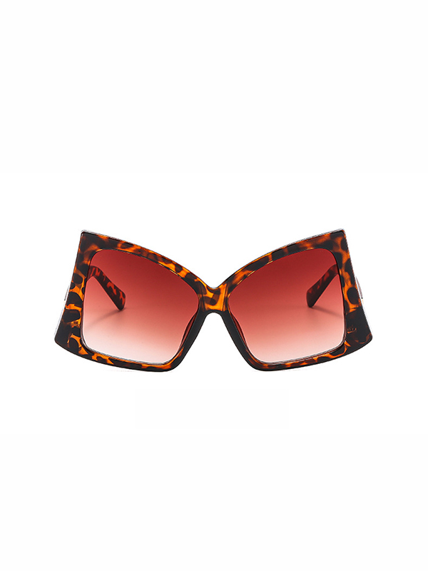 Geometric Sun-Protection Sunglasses Accessories
