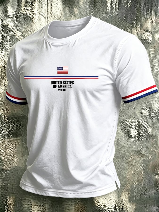 Men's 250th Anniversary Printed T-Shirt