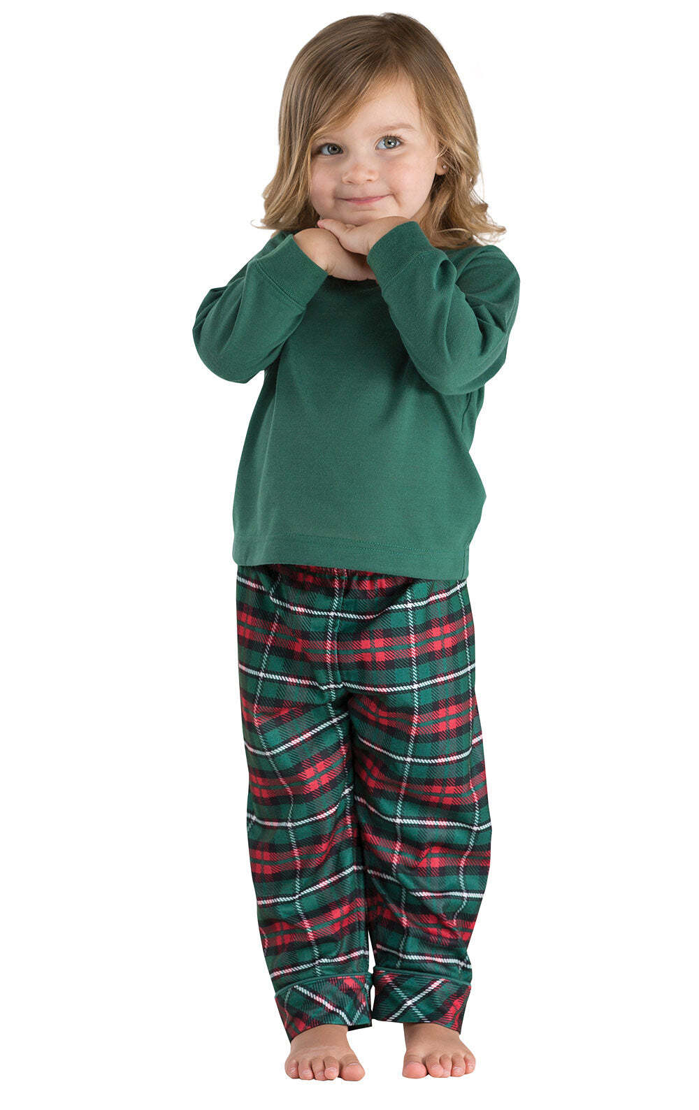 Christmas Plaid Matching Family Pajamas
