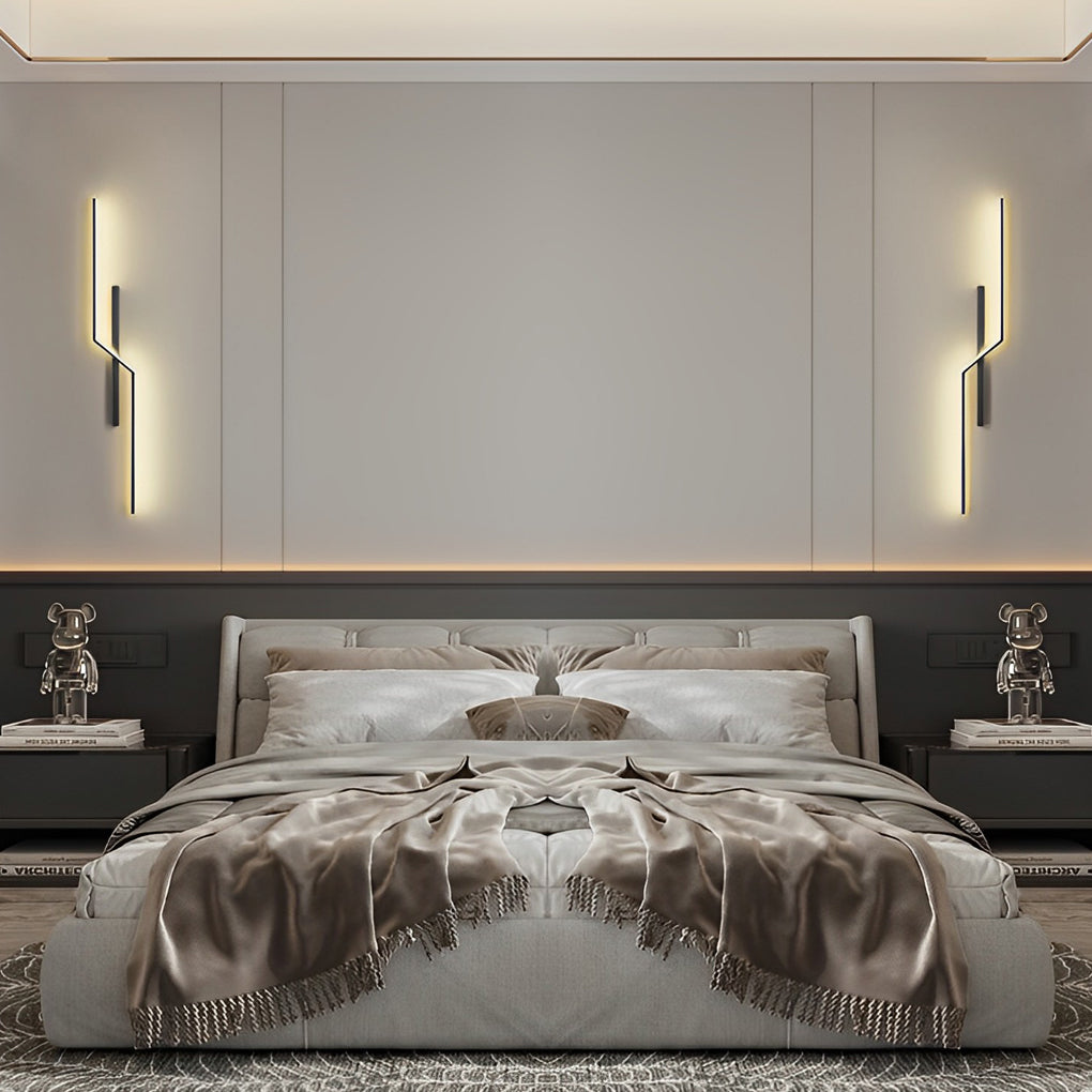 Lines Creative LED Modern Minimalist Wall Lamp Decorative Wall Sconces Lighting