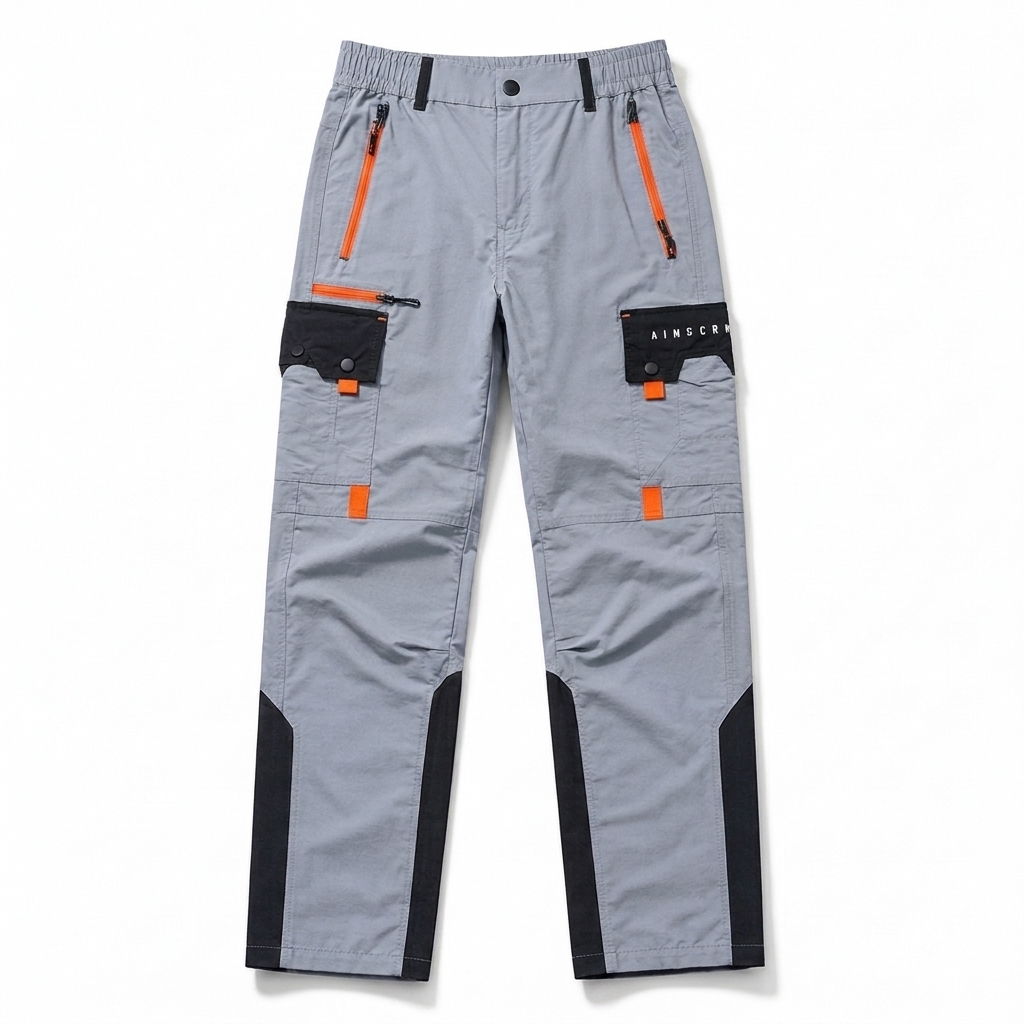 Men’s Multi-Pocket Utility Cargo Work Pants