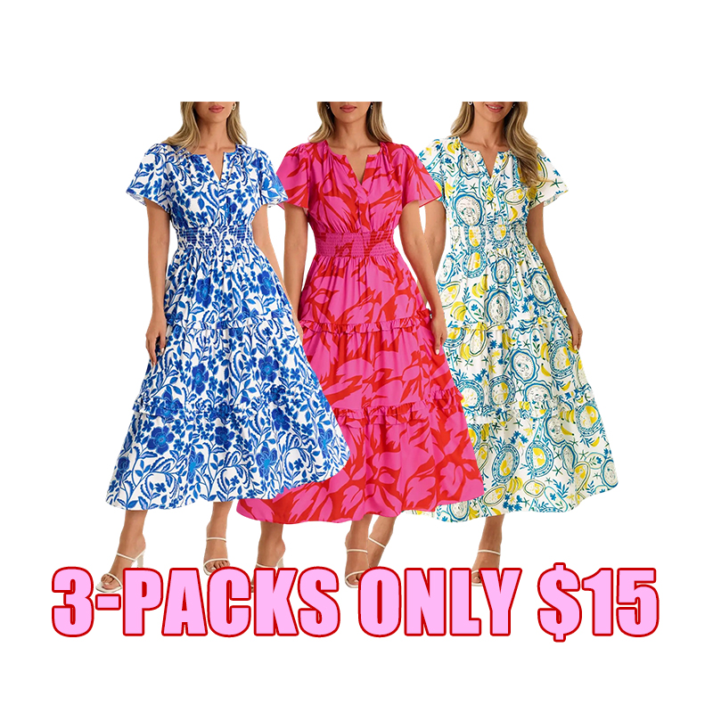 Elegant Lightweight Summer Dress