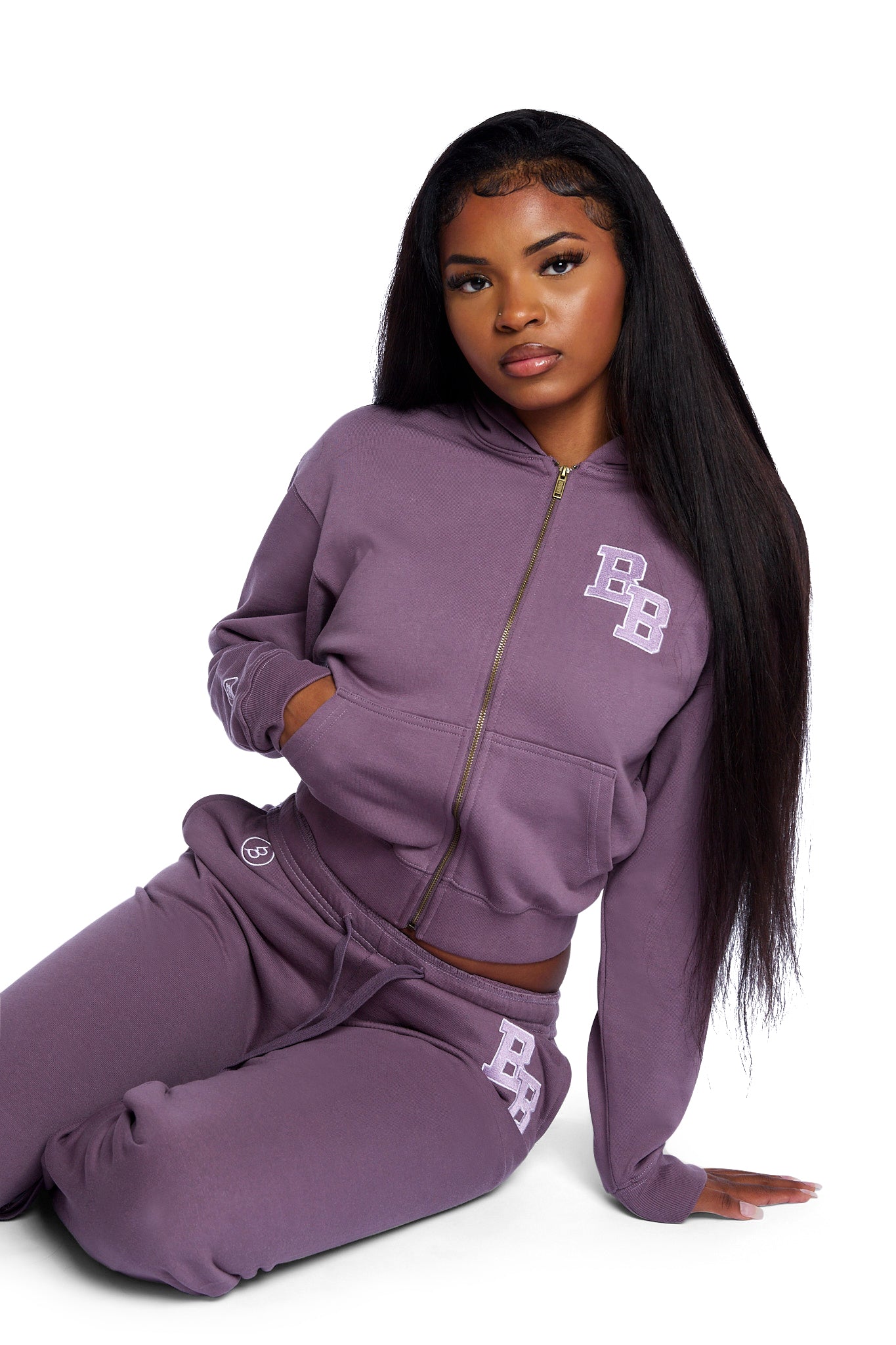 BODY UNIVERSITY SWEATPANTS 2.0 (FADED PURPLE/RED)