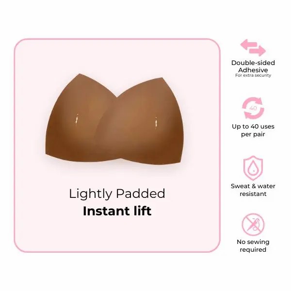 🔥🔥🔥Sticky Bra Inserts That Stay Put – Invisible Lift, No Sewing, Reusable