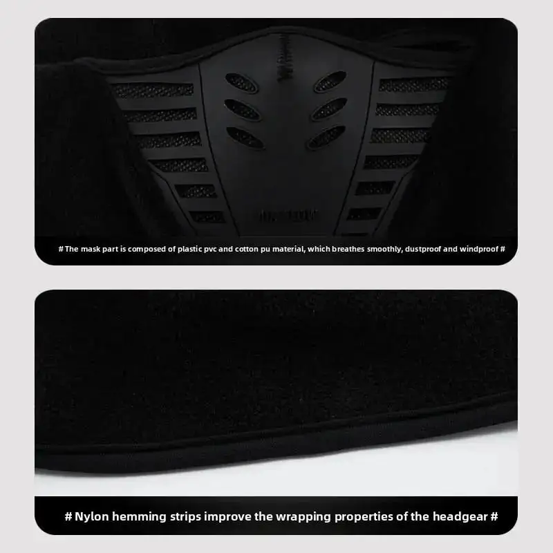 Balaclava Ski Face Mask Winter Windproof Warm Mask 3D Design Breathable Bandana