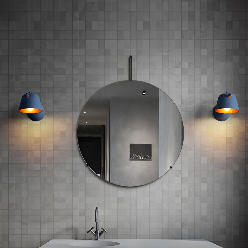 Unique Matte Metal Nordic Plug in Wall Sconce Lighting Wall Light Fixture
