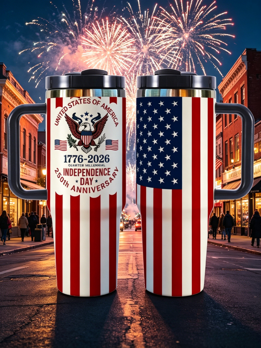 250Th Anniversary Commemoration 40Oz Second Generation Handle Car Cup Insulated Ice King Cup