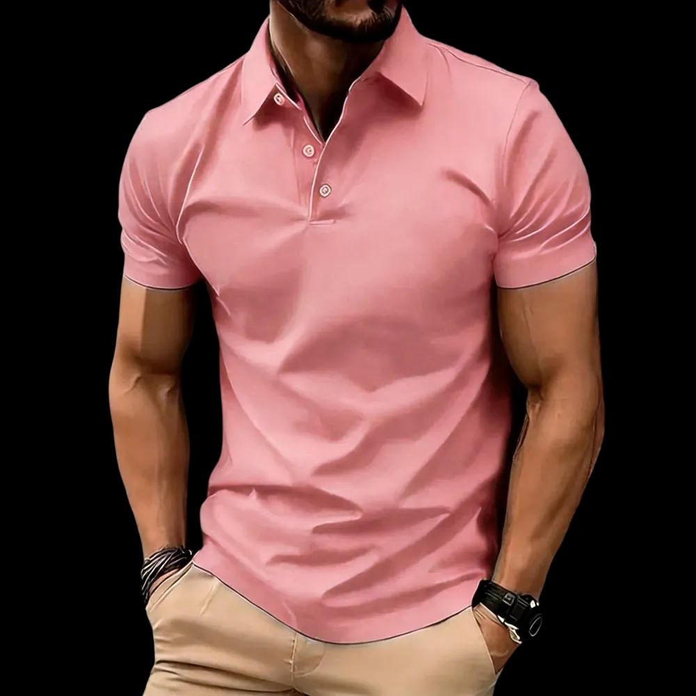 Men's Casual Business Polo Shirt