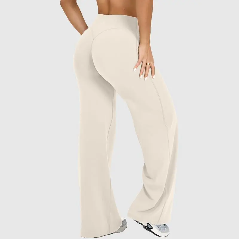 Women's Loose-Fitting High-Waisted Stretchy Pants