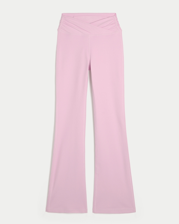 Gilly Hicks Active Recharge Wrap Waist Bootcut Leggings