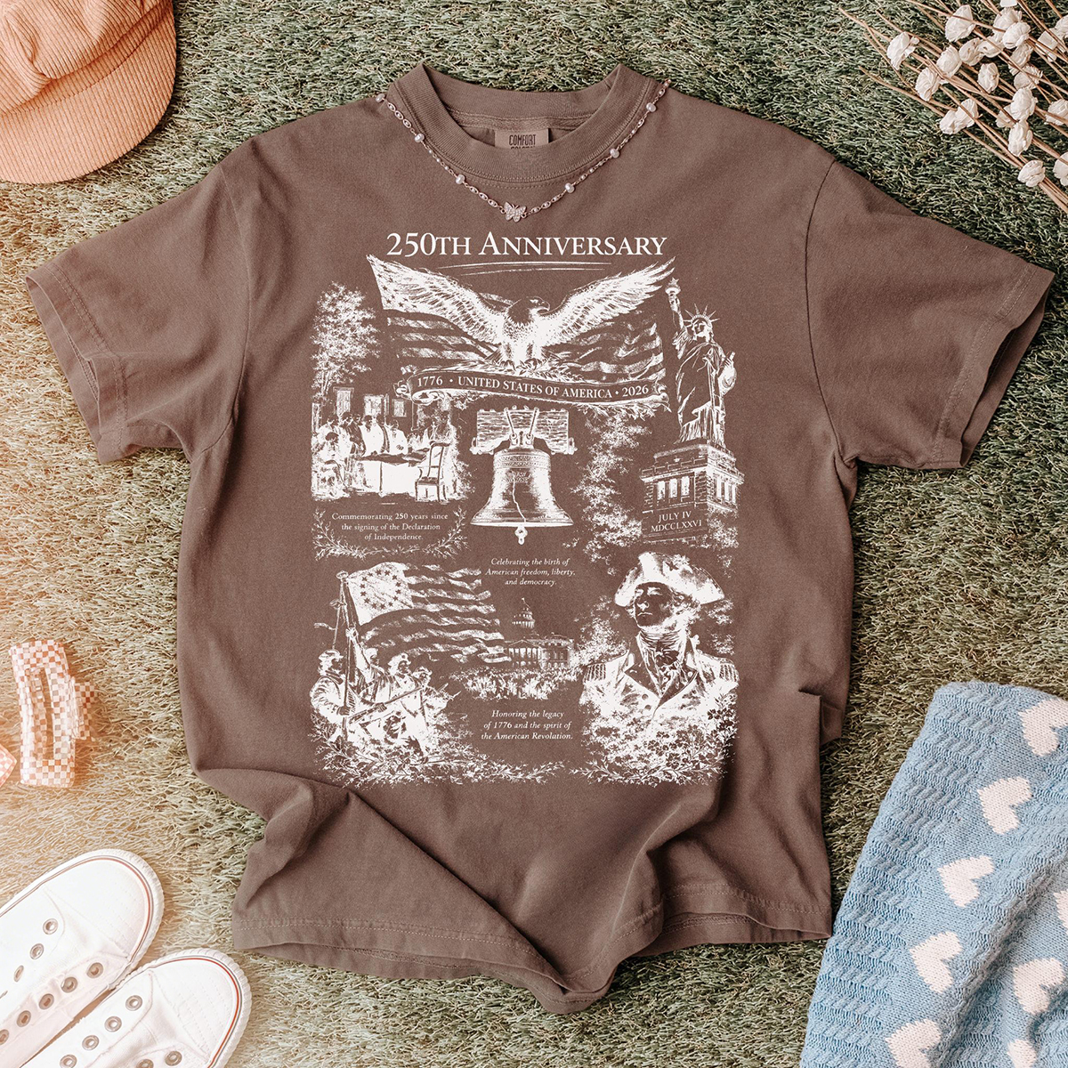 250Th Anniversary Comfort Color T-Shirt In The United States