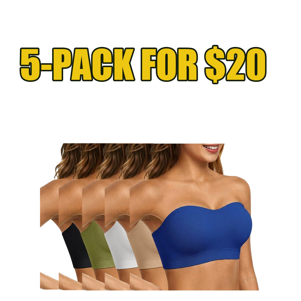 Seamless Strapless Bandeau Bra