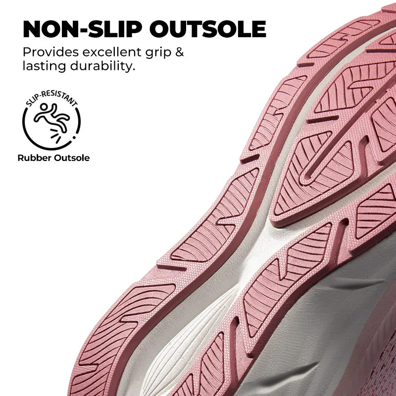 Women's Walking/Running Shoes — Cushioned Comfort, Breathable & Stylish