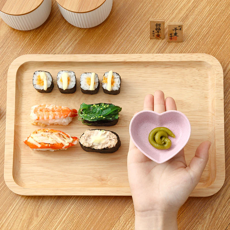Colorful Leaf Shaped Dish