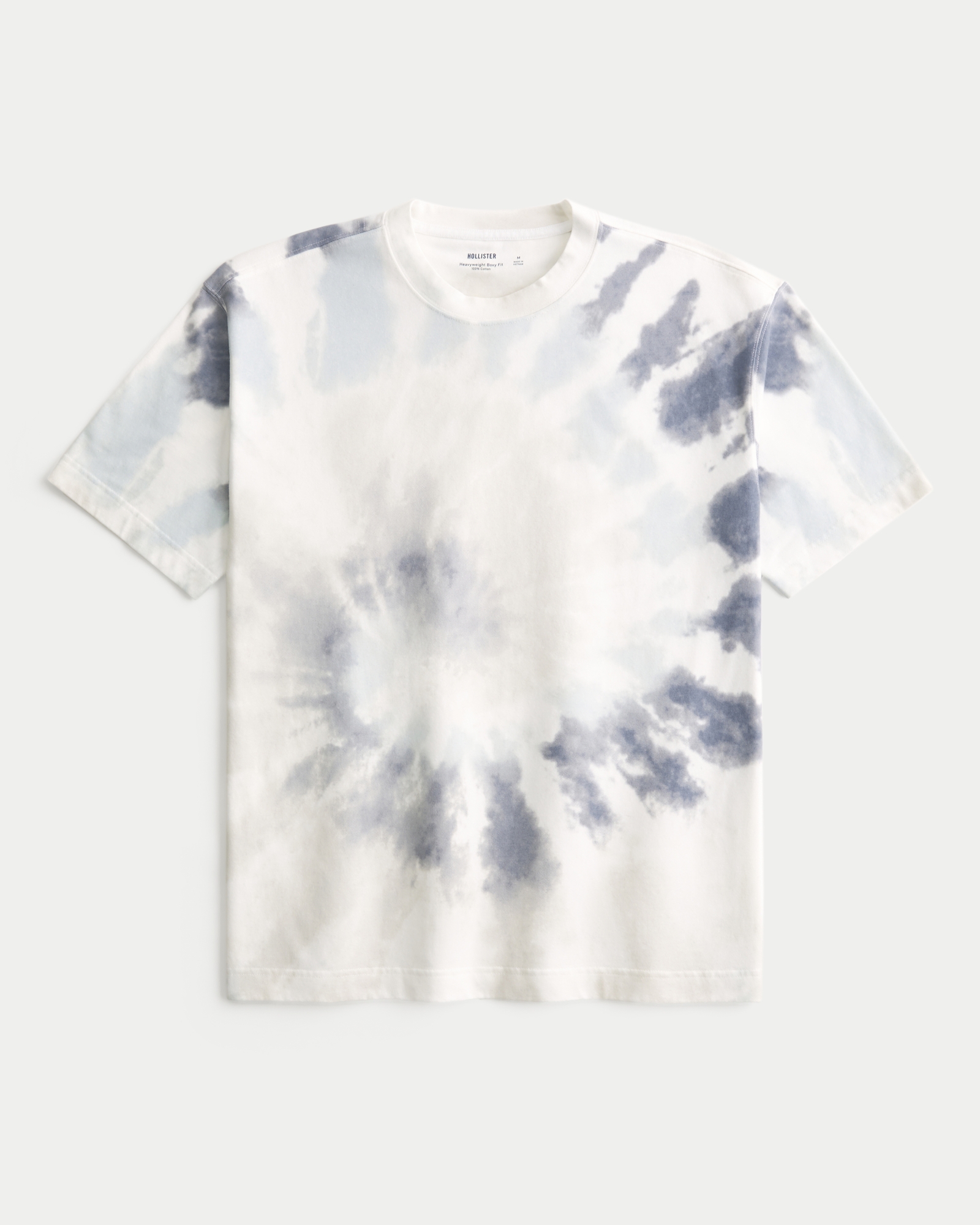 Boxy Heavyweight Washed Cotton Crew T-Shirt