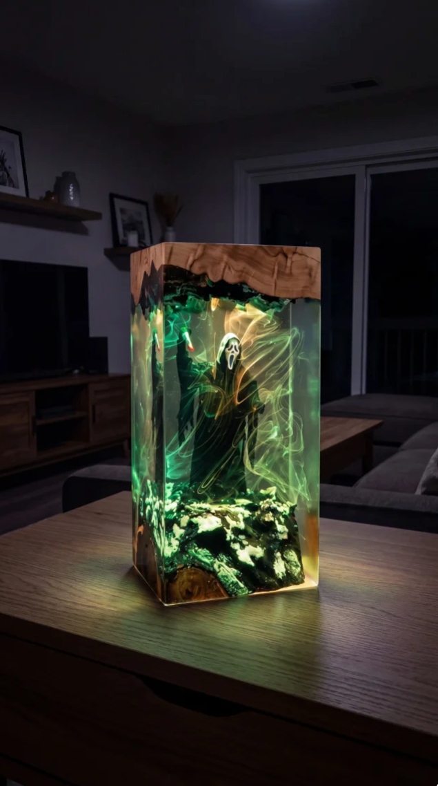 May Promotion-Handcrafted Lamps Spooky