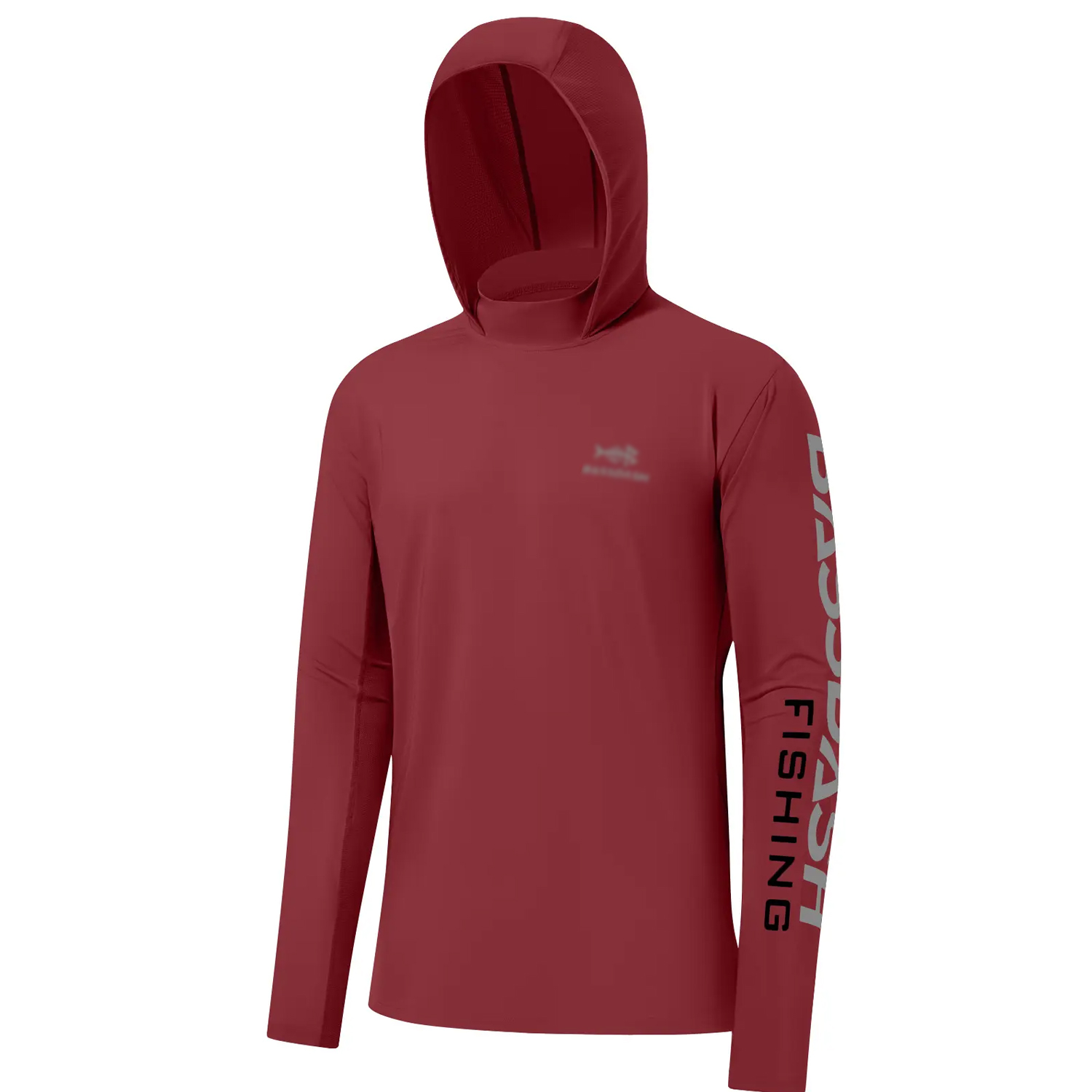 Men’s UPF50+ Quick-Dry Hooded Sun Protection Shirt