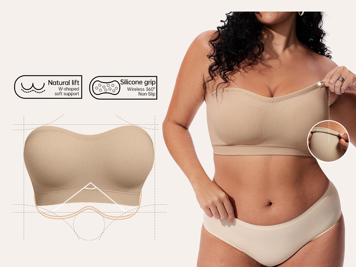 Women's Seamless Bandeau Bra
