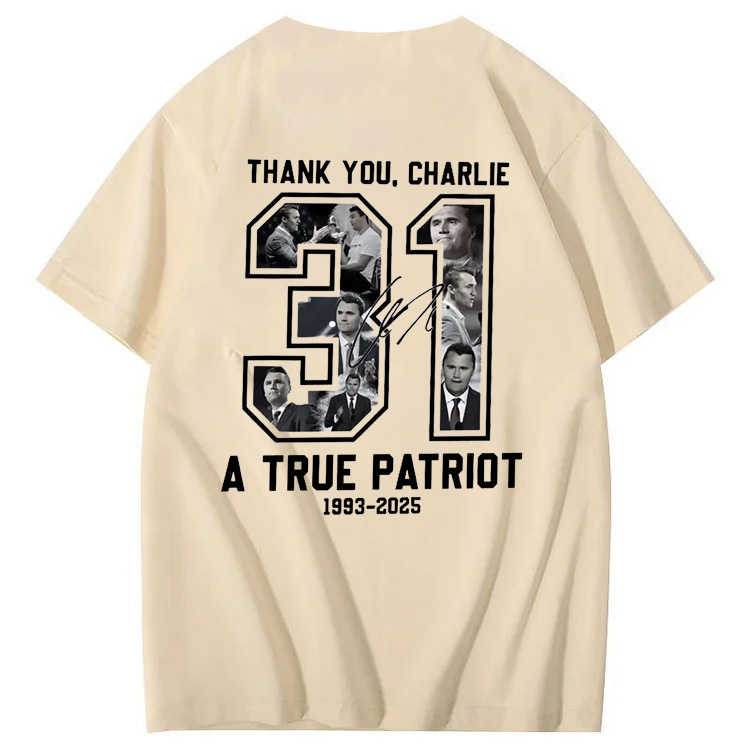 A Ture Patriot   Pattern100% Cotton T-Shirt