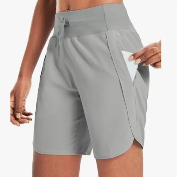 Women's 3‘’/5''/7'' Athletic Long Running Shorts High Waistband Quick Dry Bermuda Shorts for Gym Hiking Workout Lounge Casual Womenswear