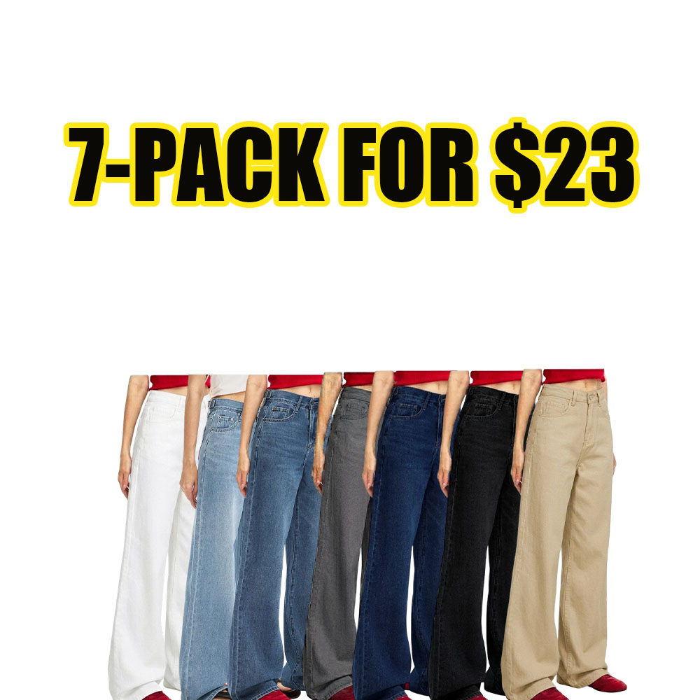 Women's High-Rise Wide Leg Jeans