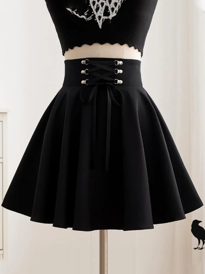 🔥HOT SALE🔥Women's Gothic waisted casual skirt