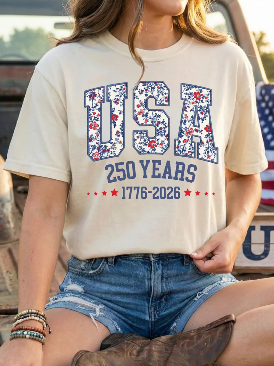 250Th Birthday USA Shirt America 250Th Anniversary Semiquincentennial Gift