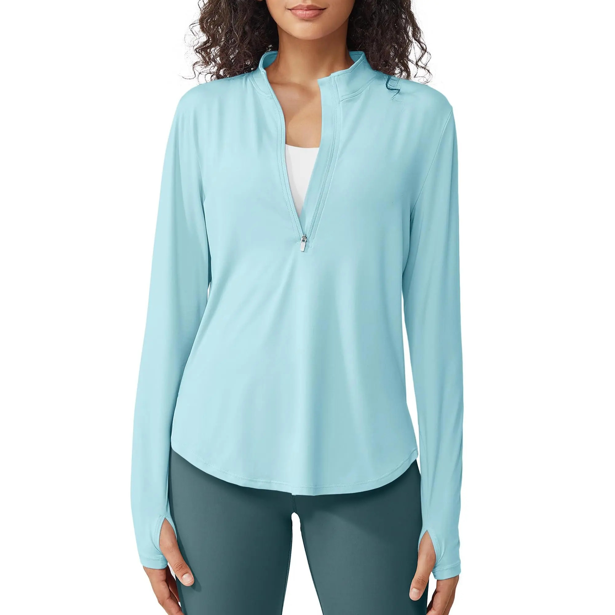 Women's UPF 50+ Sun Protection Shirt – Lightweight Golf Top