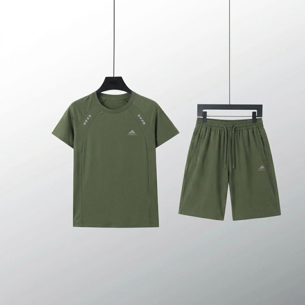 Men's Ice Silk Performance Athletic Set