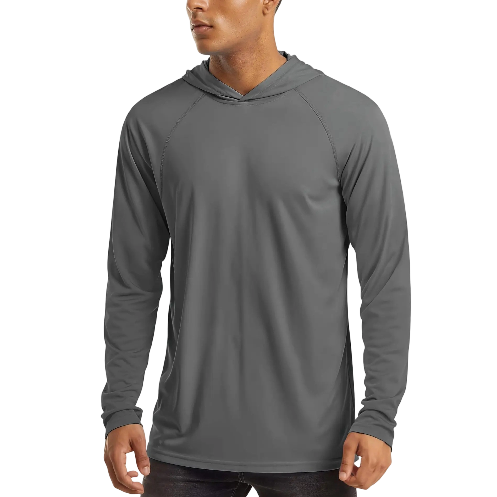 Men's Quick-Dry Hooded Work Shirts 6-Pack – Stay Cool & Protected All Day