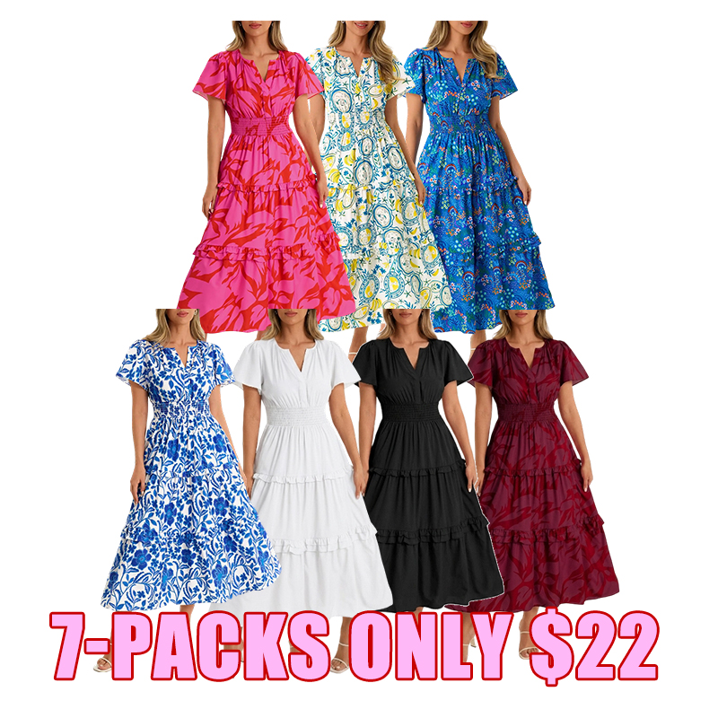 Elegant Lightweight Summer Dress