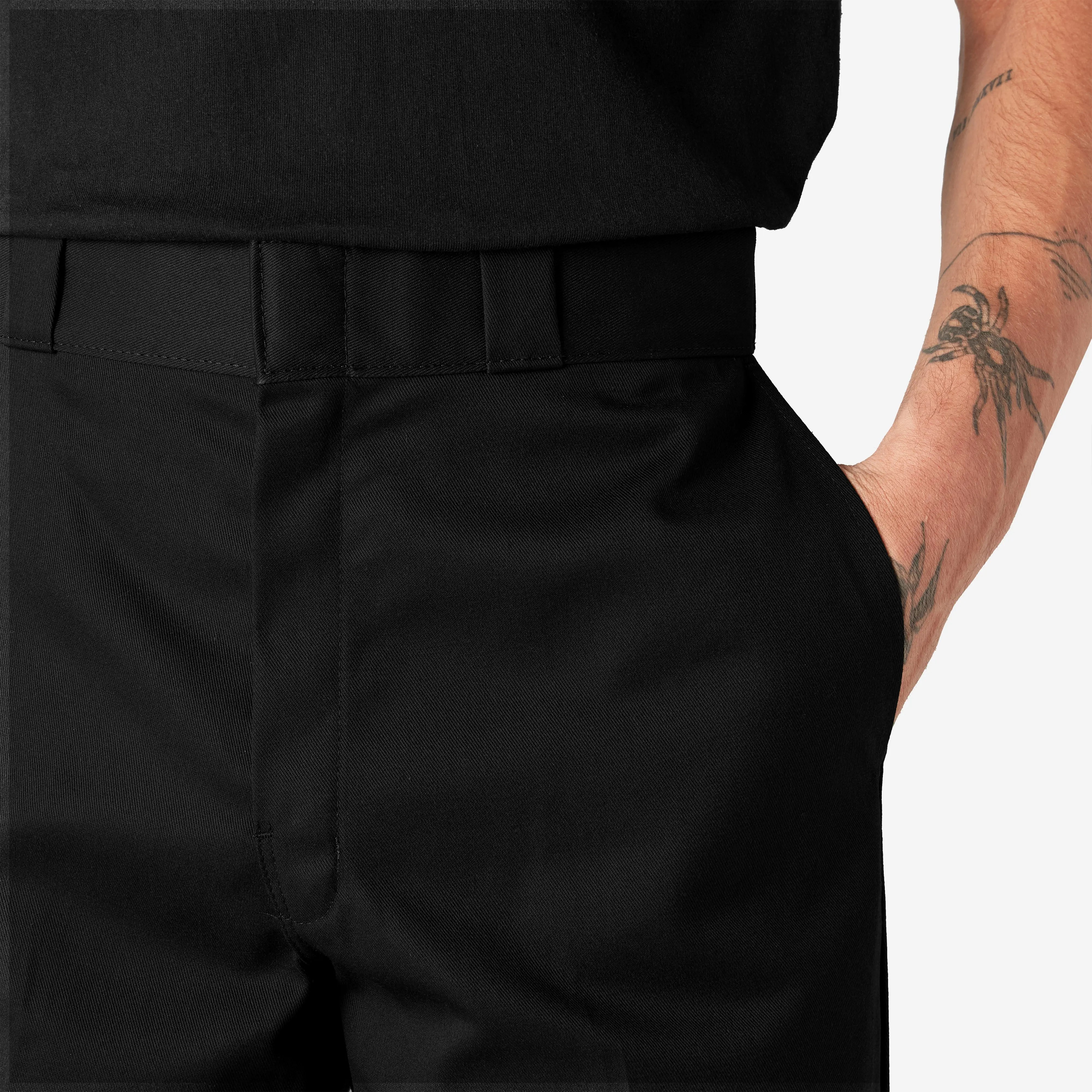 Men's Loose Fit Double Knee Work Pants – Durable Straight Leg Utility Trousers