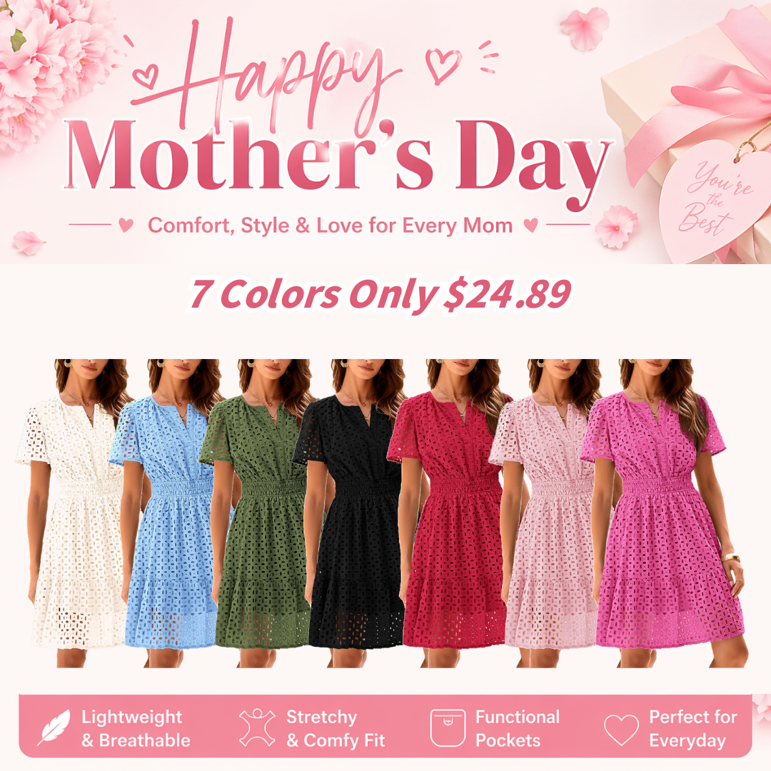 Mother's Day Sale💕Women Summer Short Dress
