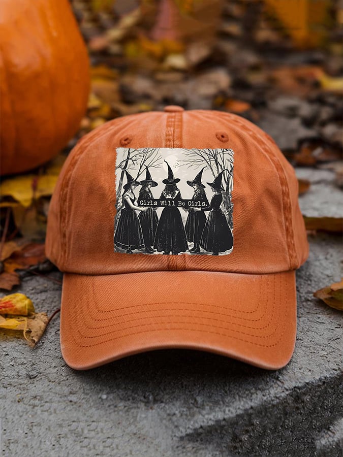 Unisex Casual Halloween Print Baseball Cap