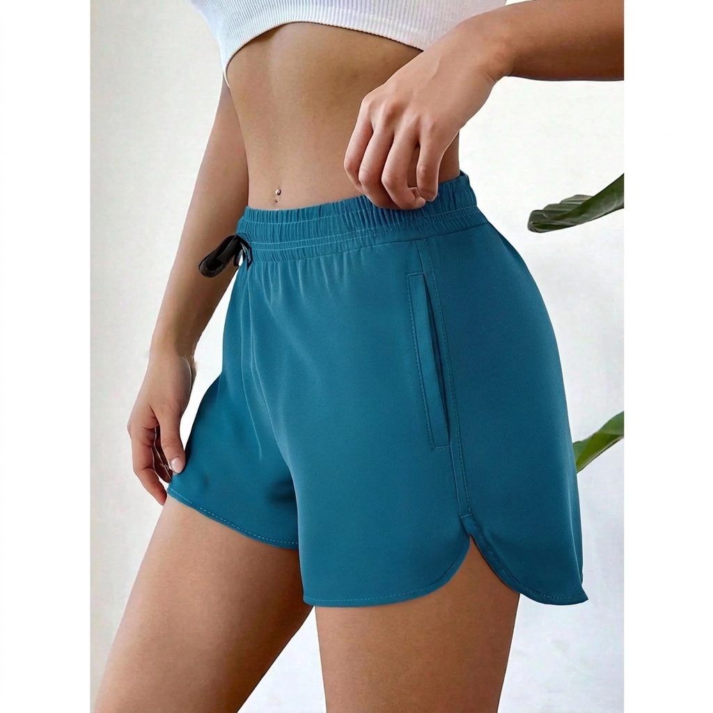 5-Pack Women's Quick-Dry Running Shorts with Pockets