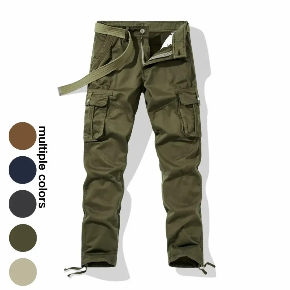 Workwear pants for spring and autumn, men's fashion trend pants