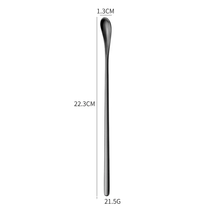 Long Handle Chocolate Spoons