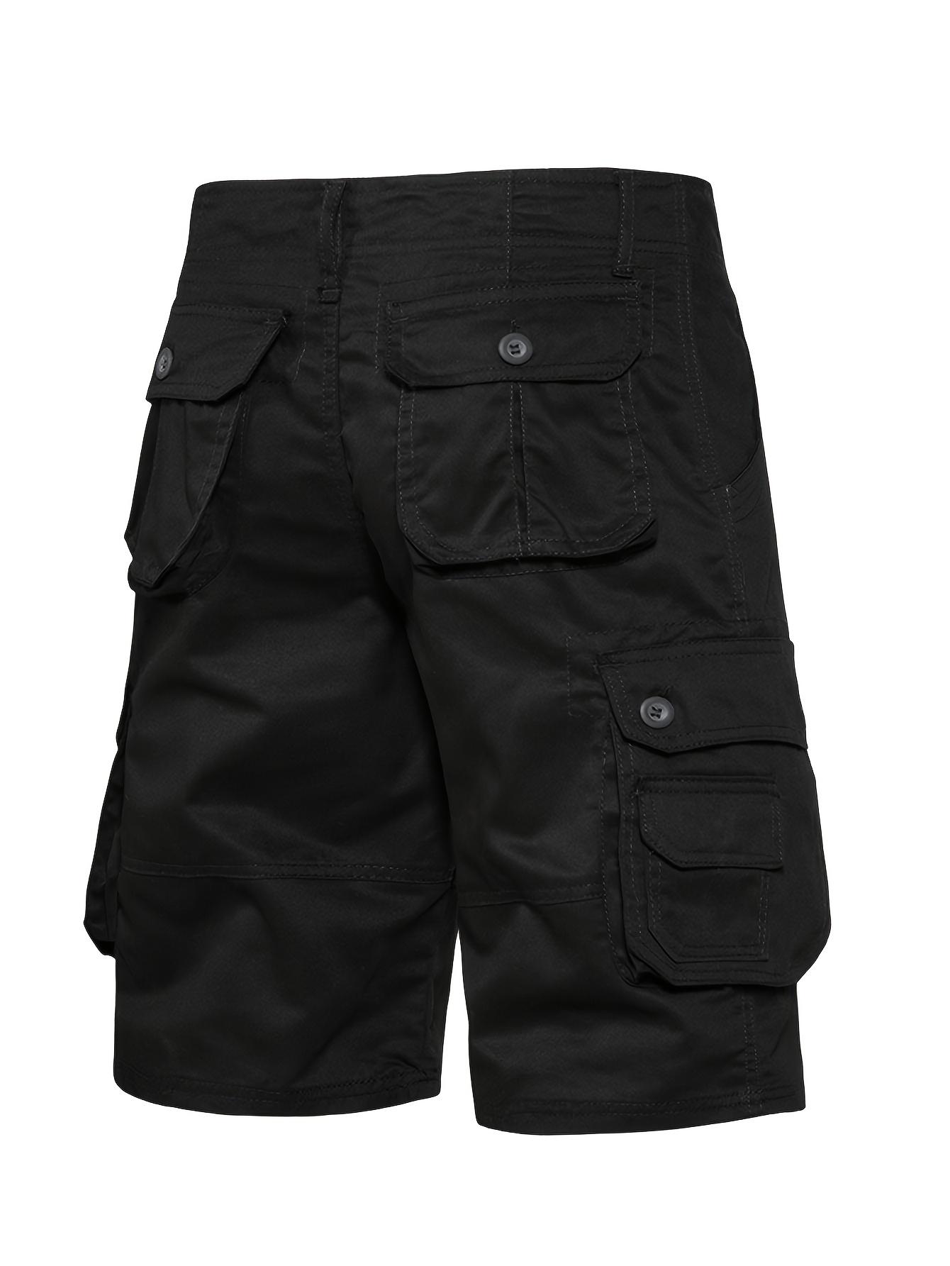 Men's Cargo Pants (6-Pack), Tactical Shorts, Multi-Pocket Shorts