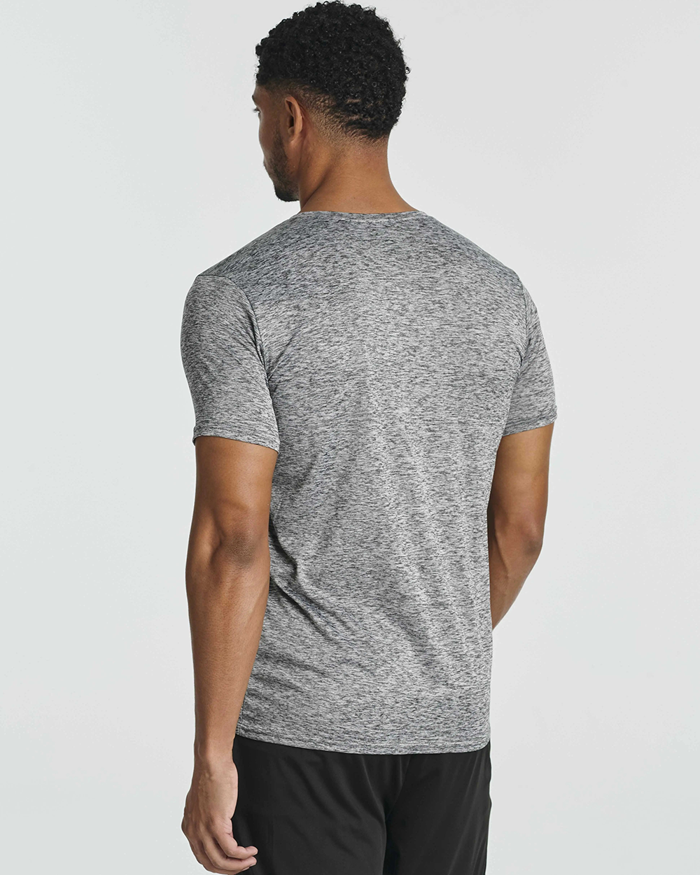 10 Pack: Men’s Short Sleeve Dry Fit Active Crew Neck T Shirt - Athletic Running Gym Workout Tee Tops