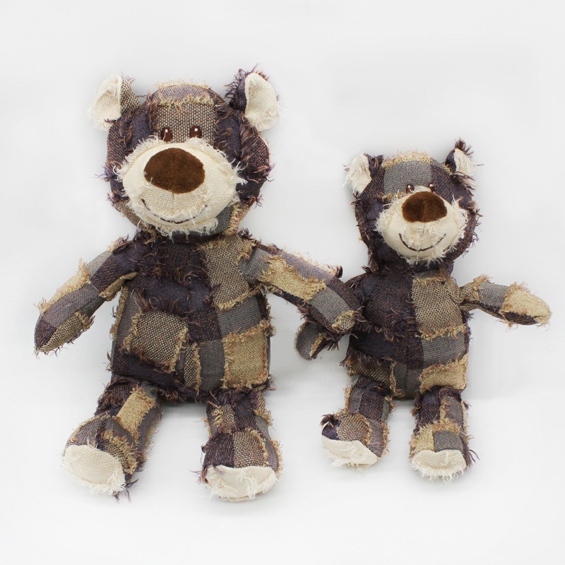 Indestructible Robust Bear Durable Chew Toys for Teeth Cleaning