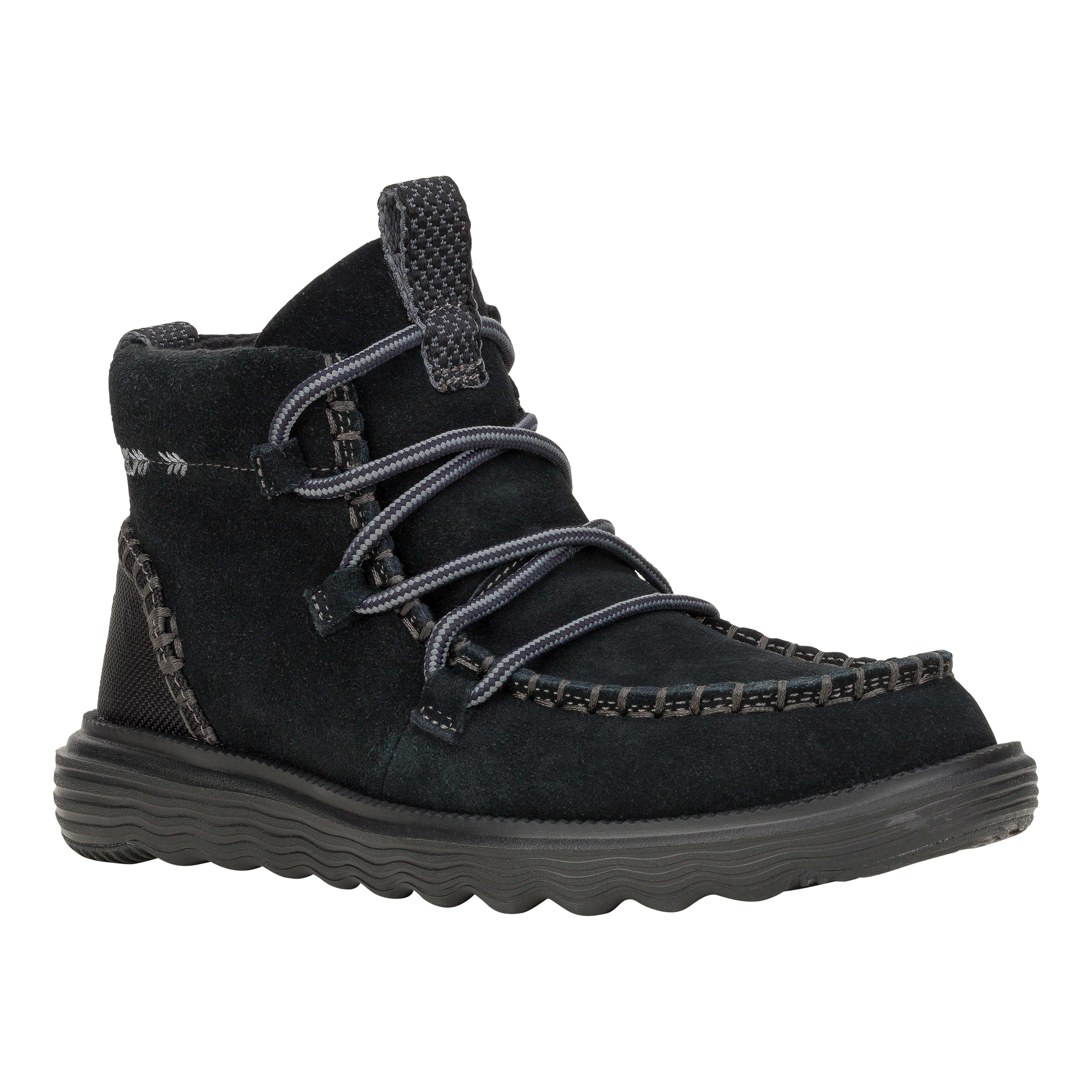 Reyes Suede - Black/Black