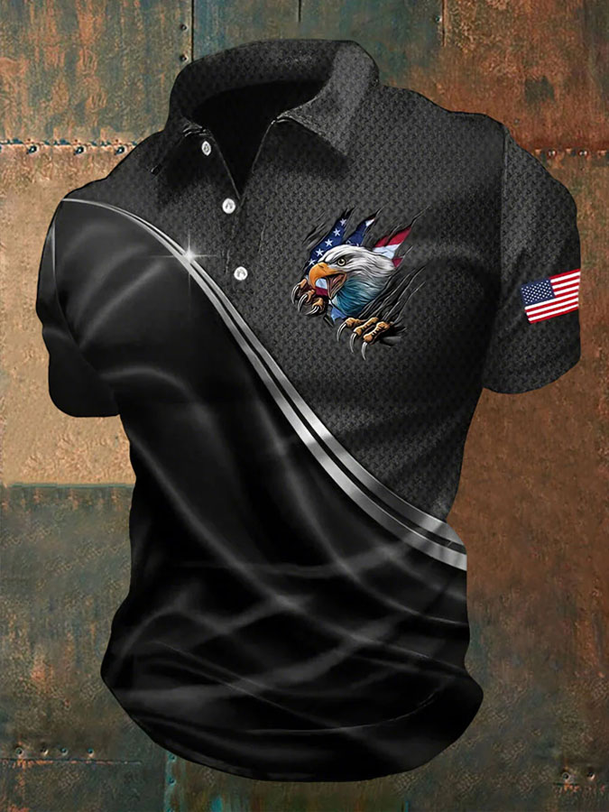 Men'S 250 Years Independence Day Polo Shirt