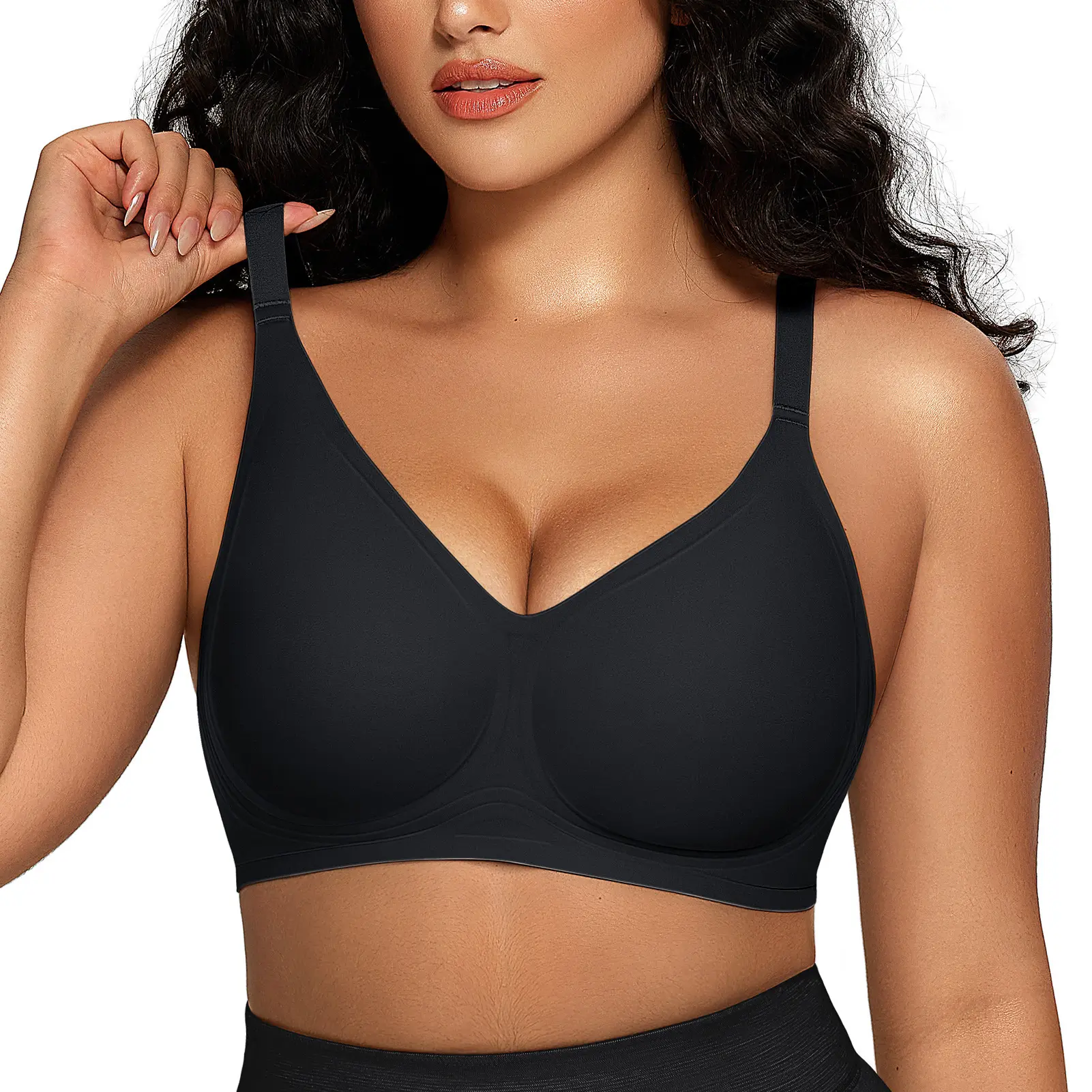 Women's Wireless Seamless Push Up Bra - Comfort Fit
