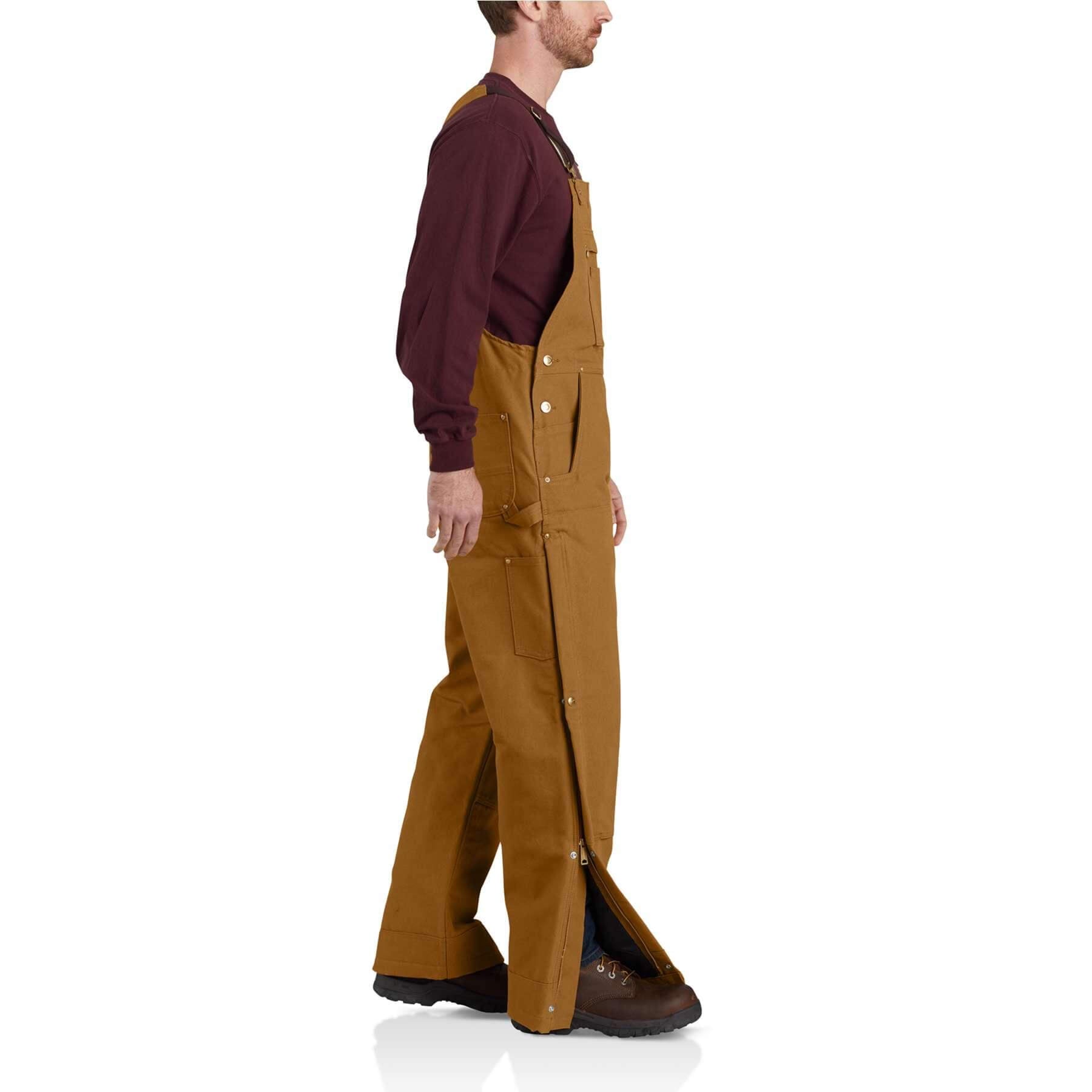 CHT Firm Duck Loose Fit Insulated Durable Canvas Bib Overalls 104393