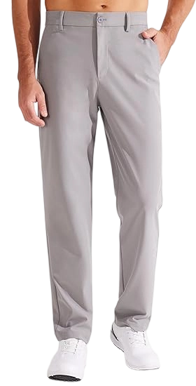 Men's Golf Pants Classic Fit Flat Front Work Dress Pants 29