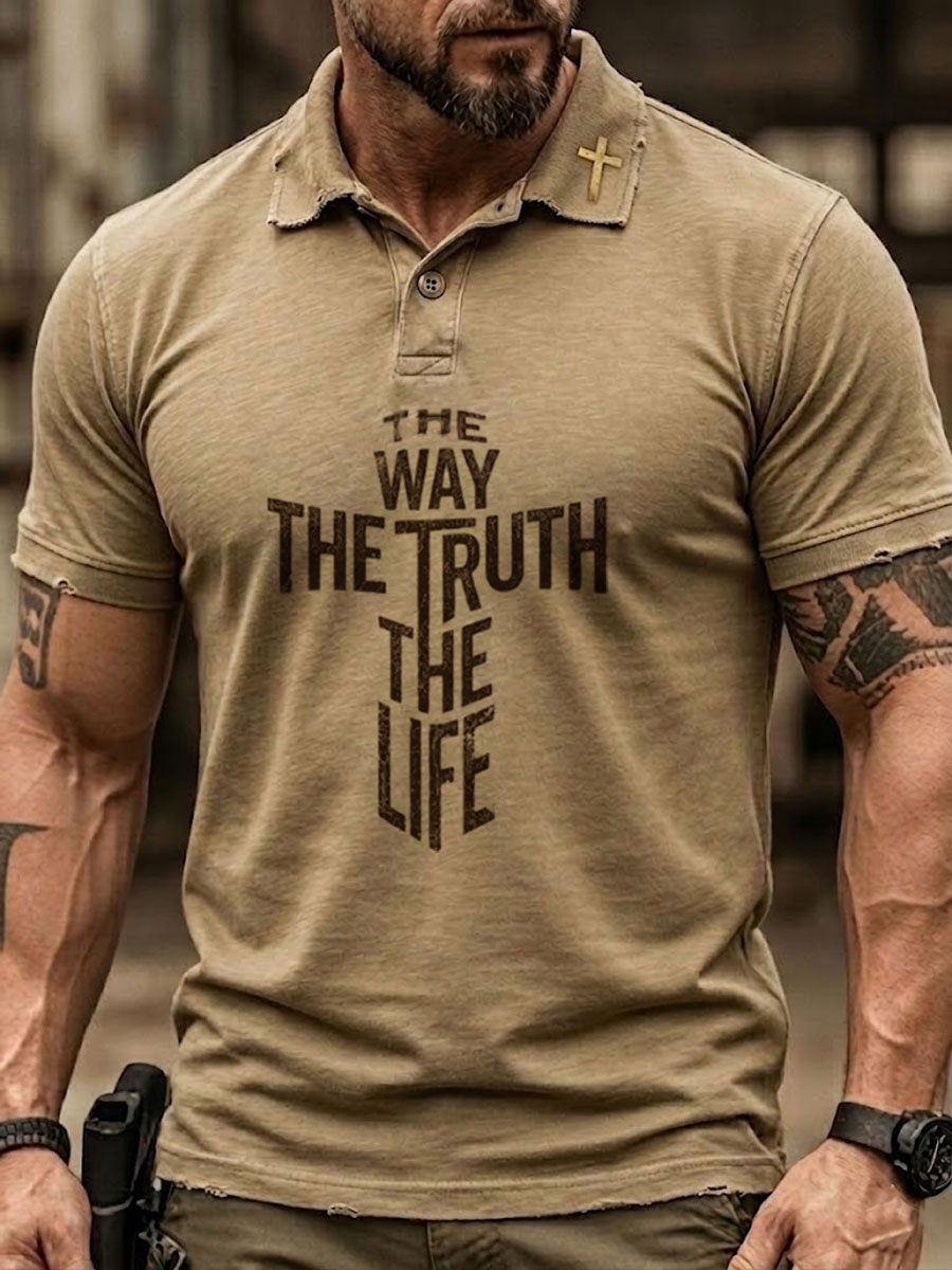 Men'S Faith Printed T-Shirt